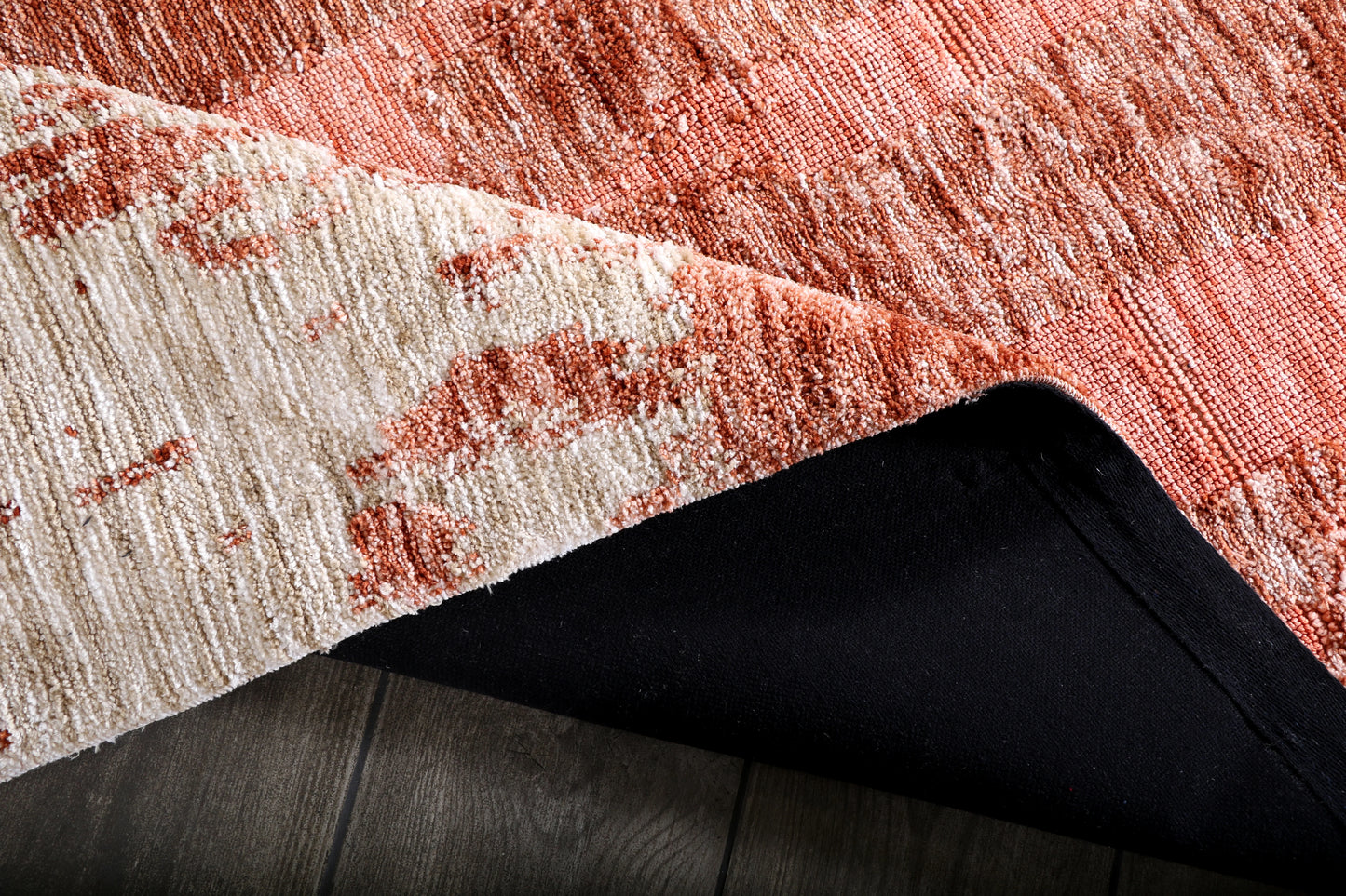 Modern High Low Wine Rugs | Abstract Design