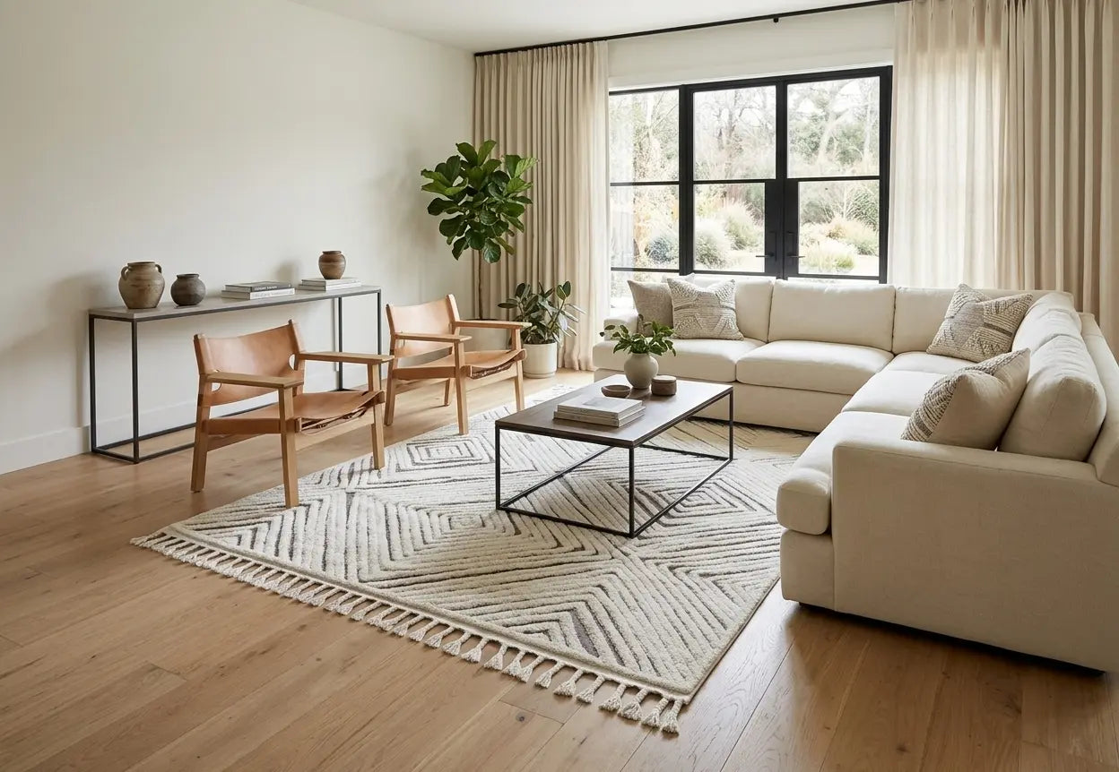 Madu Moroccan Abstract Rugs | Geometric Pattern
