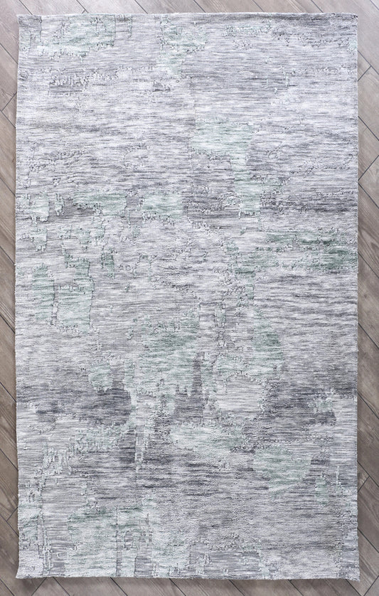 Modern High Low Grey Rugs | Textured pattern