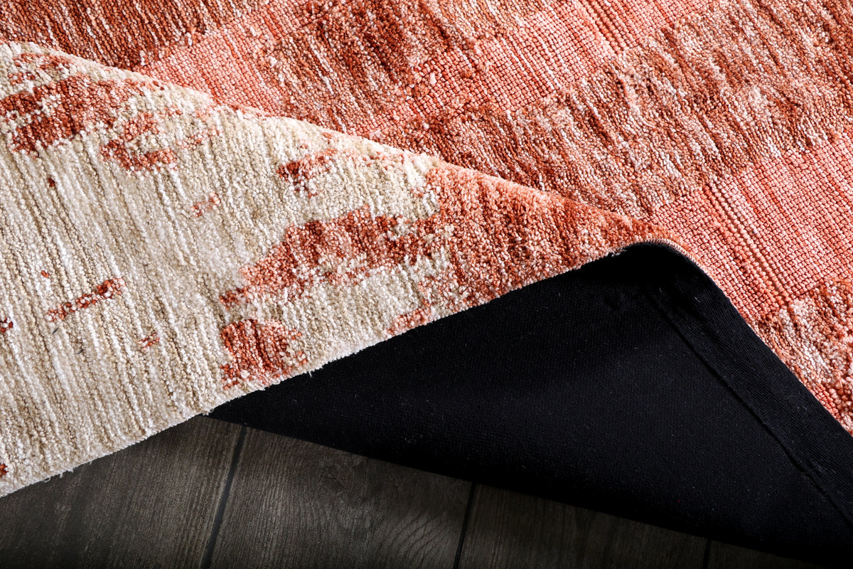 Modern High Low Wine Rugs | Abstract Design