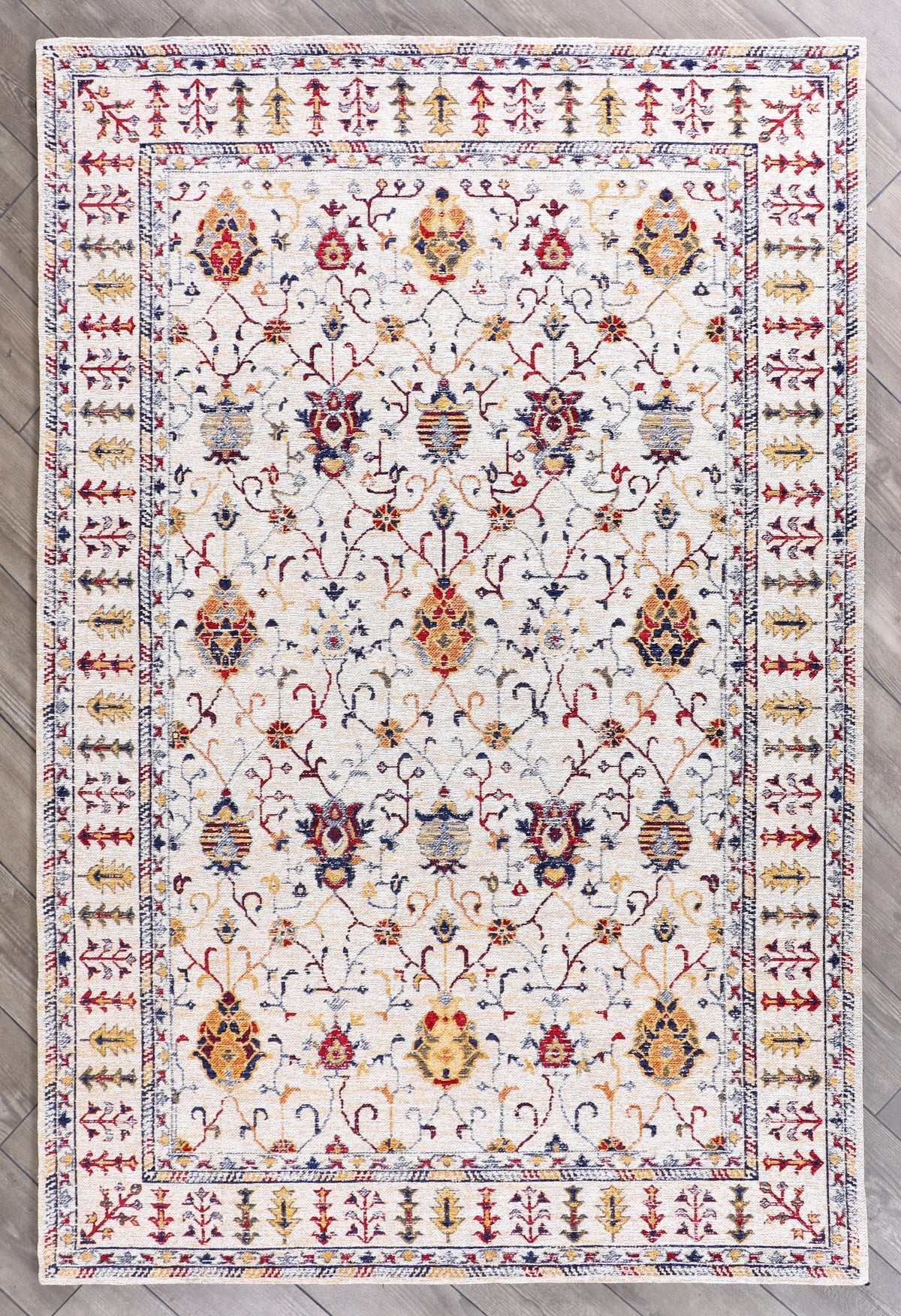 Modern Multi Rugs in Traditional Design